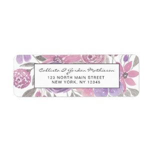 Rosa Lila Lichtfarbe Grüne Blütenfarbe