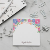 Rosa Lila orangefarbene Blume - Name hinzufügen