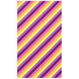 Rosa Lila Retro Streifen große Tablette Tischdecke