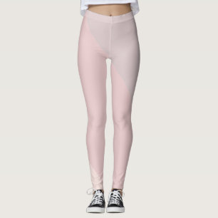 Rosa lila Sahneschablonen-Pastellfarbe modern Leggings
