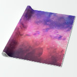 Rosa Lila Sternenhimmel Kosmische Galaxie Himmelsf Geschenkpapier<br><div class="desc">Schleifpapier</div>