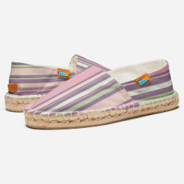 Rosa, lila und grüne Streifen