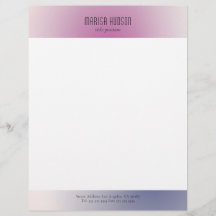 Rosa Lila Weiß Minimalistischer Ästhetikverlauf