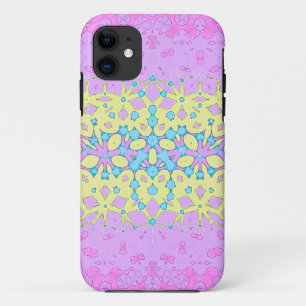 Rosa, Lilac, Gelb und Sky Blue Geometric Case-Mate iPhone Hülle