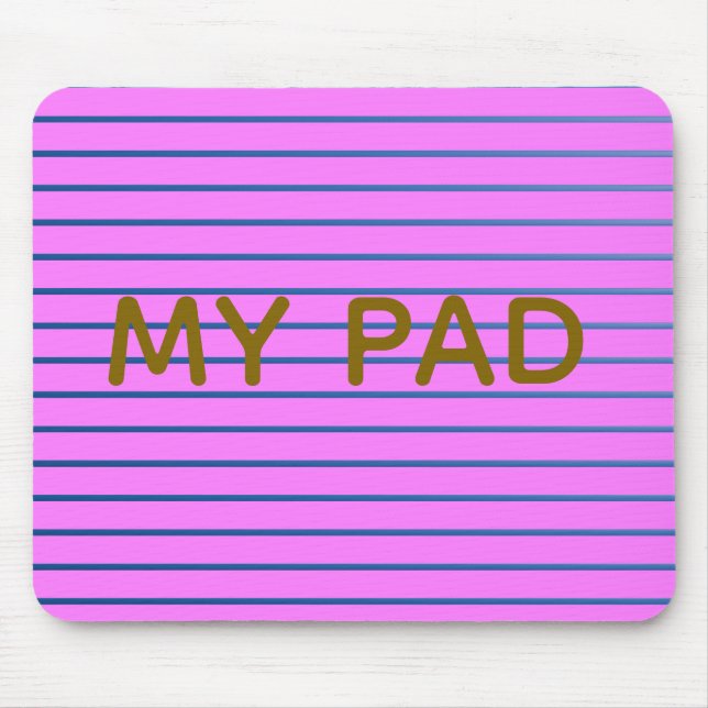 Rosa Linde Mousepad (Vorne)