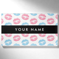 Rosa Lippen, blaue Lippen, Kuss, Ihr Name, persona