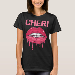 Rosa Lippen - Cheri Name T-Shirt