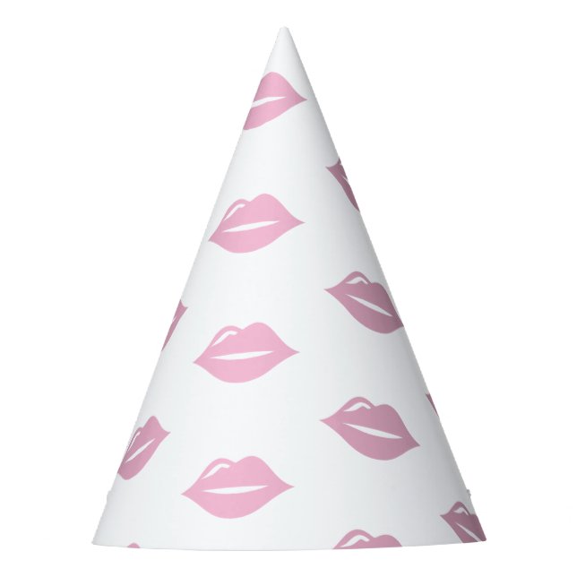 Rosa Lippen, Geburtstag Partyhütchen (Vorderseite)