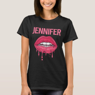 Rosa Lippen - Name Jennifer T-Shirt
