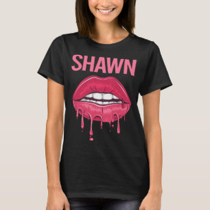 Rosa Lippen - Name T-Shirt