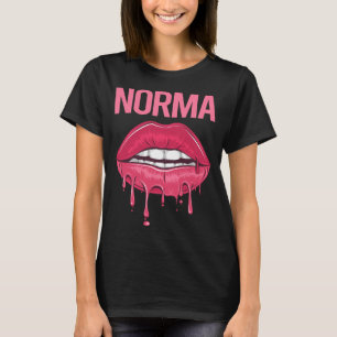Rosa Lippen - Norma Name T-Shirt