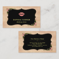 Rosa Lippen Rose Gold Glitzer Wilde Blume Monogram