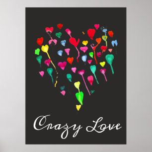 Rosa Lippenstift Kuss Pop Art Rosa und Schwarz Poster