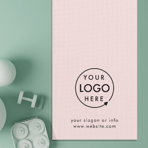 Rosa   Logogeschäft Beruflich Yogamatte