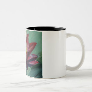 Rosa Lotus Black 325 ml Zwei-Tonen-Tasse Zweifarbige Tasse