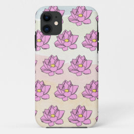 Rosa Lotus Blume Art Case-Mate iPhone Hülle