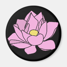 Rosa Lotus Blume Art