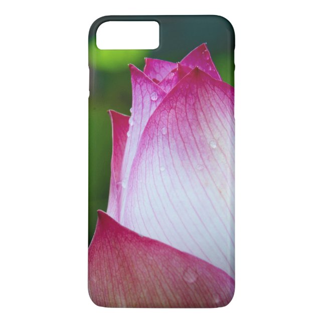 Rosa Lotus-Blume Case-Mate iPhone Hülle (Rückseite)