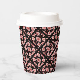 Rosa Lotus Classic Pappbecher