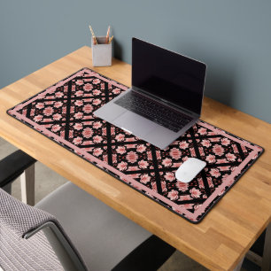 Rosa Lotus Classic Schreibtischunterlage