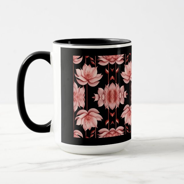 Rosa Lotus Classic Tasse (Links)