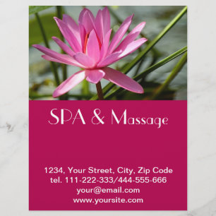 Rosa Lotus Flyer