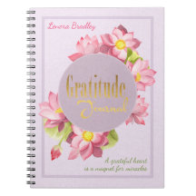 Rosa Lotus Gratitude Journal
