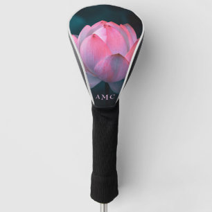 Rosa Lotus Monogram Golf Head Cover Headcover
