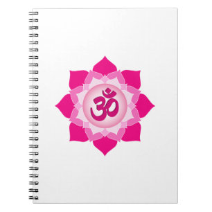 Rosa Lotus Notizblock