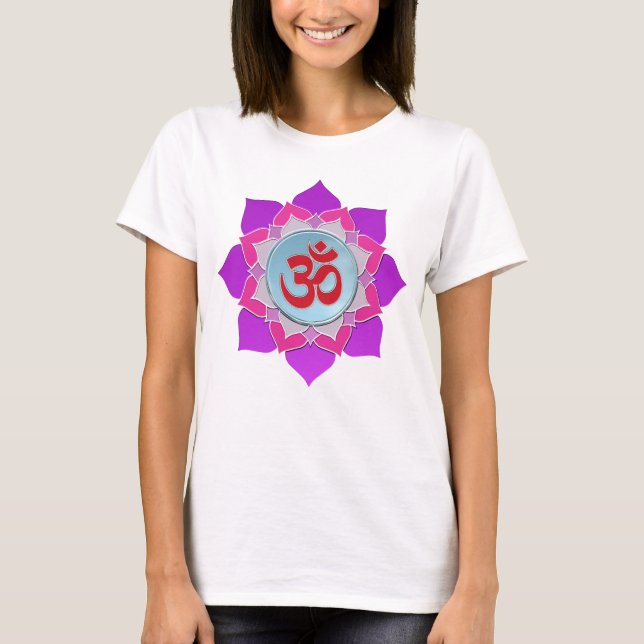 Rosa Lotus T-Shirt (Vorderseite)