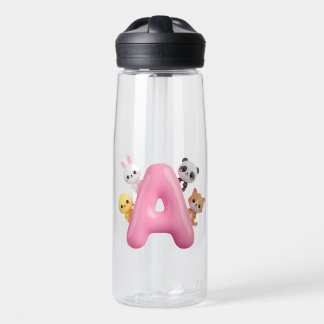 Rosa Luftballon Buchstabe A CamelBak 25oz Flasche