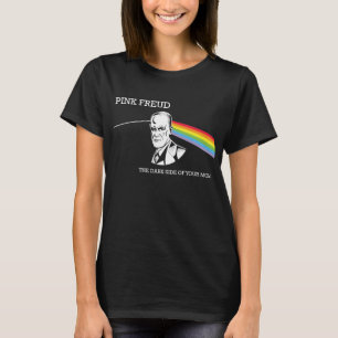 Rosa lustiges Shirt Freud