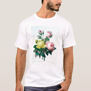 Rosa Lutea und Rosa Indica T-Shirt