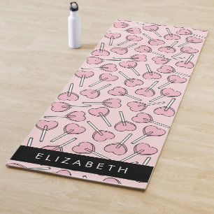 Rosa Lutscher, Herz-Lutscher, Lolly, Ihr Name Yogamatte