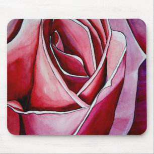 Rosa Macro abstrakte Rose Mousepad