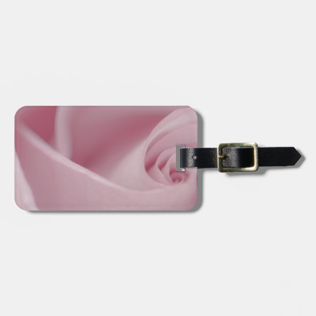Rosa Macro Gepäckanhänger (Vorderseite horizontal)