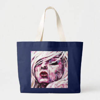 Rosa Mädchen-Tasche Jumbo Stoffbeutel