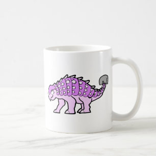 Rosa MädchenAnkylosaurus Tasse