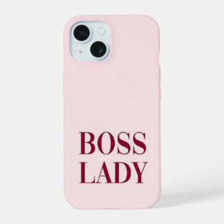 rosa mädchenhaft, modern iPhone 15 hülle