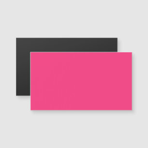 Rosa magnetische NeonVisitenkarte Magnetkarte