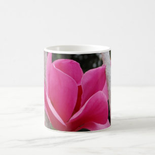 rosa Magnolie Tasse