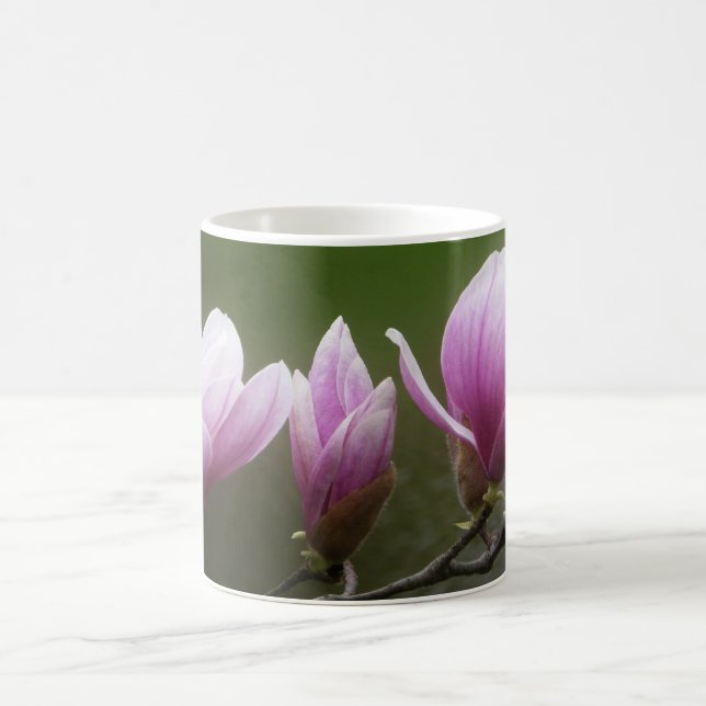 Rosa Magnolien Tasse (Mittel)