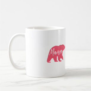 Rosa Mama Bear Kaffeetasse
