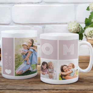 Rosa Mama FotoCollage Kaffeetasse