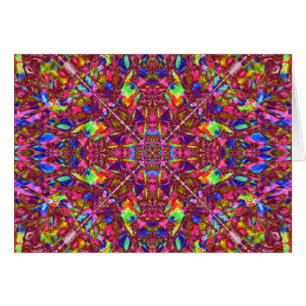 Rosa Mandala-Muster