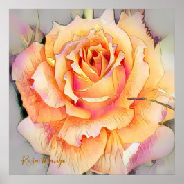 Rosa"Manyo" [Value Poster Paper]