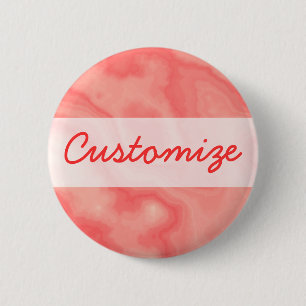 Rosa Marmor Button