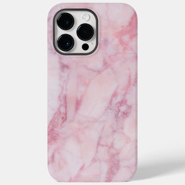 Rosa Marmor Case-Mate iPhone Hülle (Rückseite)