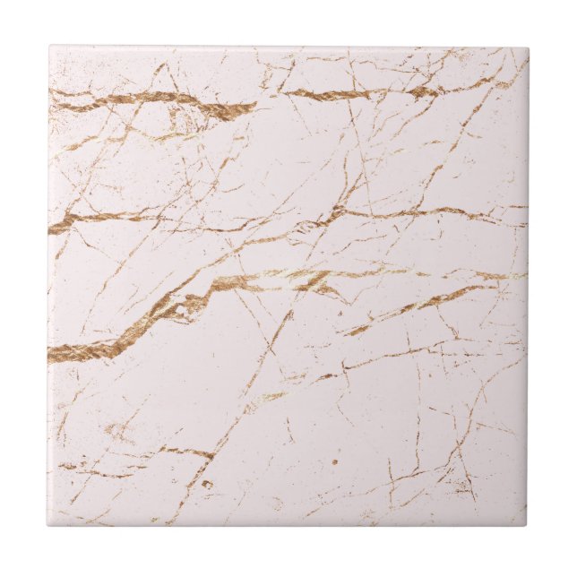 Rosa Marmor Fliese (Vorderseite)