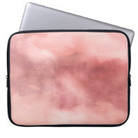 Rosa Marmor Neopren Laptop Schlauch 30 cm